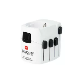 Adapter, világutazóknak, földelt, SKROSS (SKADPRO)