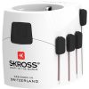 Adapter, világutazóknak, földelt, SKROSS (SKADPRO)