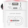 Hálózati töltő, világutazóknak, 1xUSB-A, 1xUSB-C PD, 65W, USB-C kábel, SKROSS (SKHT65WT)