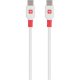 Töltőkábel, USB-C/USB-C, 1,2m, SKROSS, fehér (SKTK0008C)