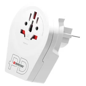   Adapter, Európába utazóknak, USB-C + USB-A, SKROSS (SKWOTOEUUSB)