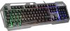Billentyűzet, vezetékes, gaming, fém, USB, HUN, SPEEDLINK LUNERA RGB Rainbow, fekete (SLBIGLRB)
