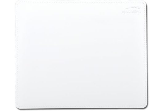 Egéralátét, műbőr borítás, merev, SPEEDLINK Notary Soft Touch, fehér (SLEANOW)