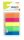 Jelölőcímke, műanyag, 5x25 lap, 45x12 mm, STICK N, neon színek (SN21050)