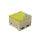 Öntapadó jegyzettömb, 76x76 mm, 400 lap, mini raklap, STICK N Kraft Cube, vegyes színek (SN21817)