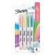 Filctoll készlet, vágott,  SHARPIE S-Note, 4 különböző szín (SR2138234)