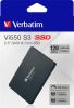 SSD (belső memória), 128GB, SATA 3, 430/560MB/s, VERBATIM Vi550 (SVM128GV)