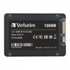 SSD (belső memória), 128GB, SATA 3, 430/560MB/s, VERBATIM Vi550 (SVM128GV)