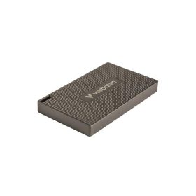   SSD (külső memória) 1TB, USB-C 3.2 Gen2, VERBATIM Metal Mini SSD, fekete (SVM1TMM)