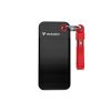 SSD (külső memória) 1TB, USB 3.2 Gen2, VERBATIM Pocket SSD, fekete/piros (SVM1TPR)