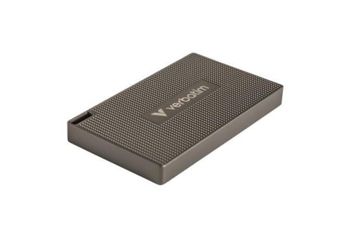 SSD (külső memória) 512GB, USB-C 3.2 Gen2, VERBATIM Metal Mini SSD, fekete (SVM2TMM)