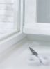 Ajtó- és ablaktömítő szalag, 9 mm x 6 m, TESA tesamoll® P profil, fehér (TE05390F)