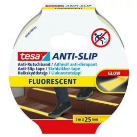   Csúszásgátló szalag, 25 mm x 5 m, TESA Anti-Slip, fluoreszkáló (TE55580)