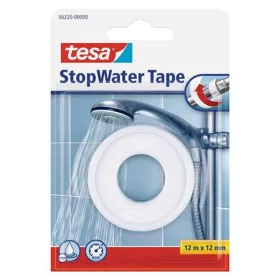   Tömítőszalag, csöpögésre, 12 mm x 12 m, TESA, StopWater Tape, fehér (TE56220)