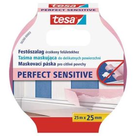   Festő- és mázolószalag, érzékeny felületekhez, 25 mm x 25 m, TESA Perfect Sensitive (TE56260)