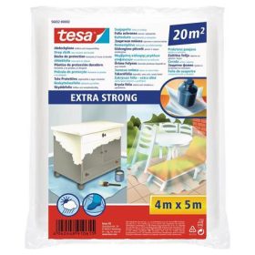   Takarófólia, lépésálló, extra erős, 5 m x 4 m, TESA Extra Strong (TE56652)