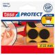Filckorong, karcolásgátló, 22 mm, TESA Protect, barna (TE578931)