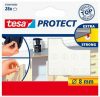 Zaj- és csúszásgátló korong, 8 mm, TESA Protect, átlátszó (TE57898)