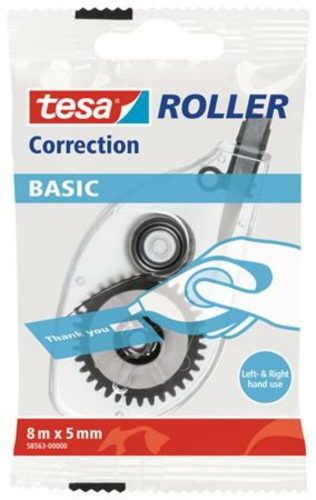 Hibajavító roller, 5 mm x 8 m, TESA Basic (TE58563)