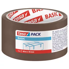   Csomagolószalag, 45 mm x 40 m, TESA tesapack&reg; Basic, barna (TE58575)
