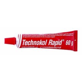 Ragasztó, folyékony, 60 g, TECHNOKOL Rapid, piros (TEC02)