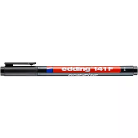   Alkoholos marker, OHP, 0,6 mm, EDDING 141 F, fekete (TED14111)