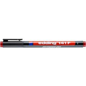   Alkoholos marker, OHP, 0,6 mm, EDDING 141 F, piros (TED14121)