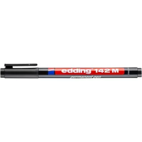 Alkoholos marker, OHP, 1 mm, EDDING 142 M, fekete (TED14211)