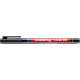 Alkoholos marker, OHP, 1 mm, EDDING 142 M, fekete (TED14211)