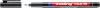 Alkoholos marker, OHP, 1 mm, EDDING 142 M, fekete (TED14211)