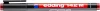 Alkoholos marker, OHP, 1 mm, EDDING 142 M, piros (TED14221)