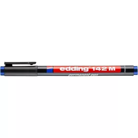 Alkoholos marker, OHP, 1 mm, EDDING 142 M, kék (TED14231)