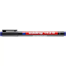 Alkoholos marker, OHP, 1 mm, EDDING 143 B, kék (TED143K)