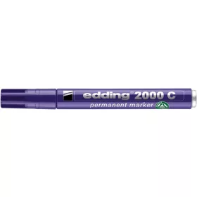   Alkoholos marker, 1,5-3 mm, kúpos, EDDING 2000, lila (TED2000L)