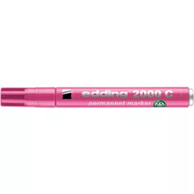   Alkoholos marker, 1,5-3 mm, kúpos, EDDING 2000, rózsaszín (TED2000R)