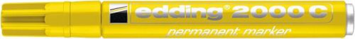 Alkoholos marker, 1,5-3 mm, kúpos, EDDING 2000, sárga (TED2000S)