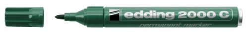Alkoholos marker, 1,5-3 mm, kúpos, EDDING 2000, zöld (TED2000Z)