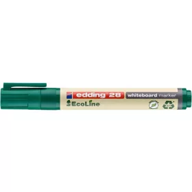   Tábla- és flipchart marker, 1,5-3 mm, kúpos, EDDING 28 Ecoline, zöld (TED28Z)