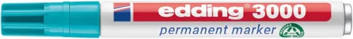 Alkoholos marker, 1,5-3 mm, kúpos, EDDING 3000, türkíz (TED3000T)