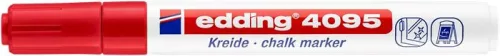Krétamarker, 2-3 mm, kúpos, EDDING 4095, piros (TED4095P)