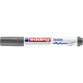   Textilmarker, 2-3 mm, kúpos, EDDING 4500, szürke (TED4500SZ)