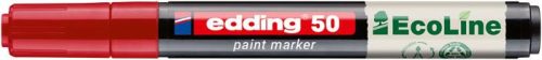 Lakkmarker, 2-3 mm, EDDING 50, piros (TED50P)