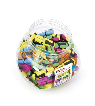 Szövegkiemelő display, 1-3 mm, EDDING 7 mini, különböző neon színek (TED516)