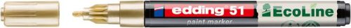 Lakkmarker, 1-2 mm, EDDING 51, arany (TED51A)