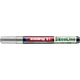 Lakkmarker, 1-2 mm, EDDING 51, ezüst (TED51E)