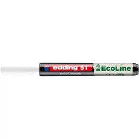 Lakkmarker, 1-2 mm, EDDING 51, fehér (TED51FH)