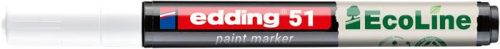Lakkmarker, 1-2 mm, EDDING 51, fehér (TED51FH)