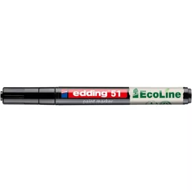 Lakkmarker, 1-2 mm, EDDING 51, fekete (TED51FK)