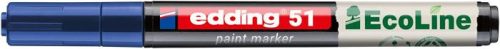 Lakkmarker, 1-2 mm, EDDING 51, kék (TED51K)