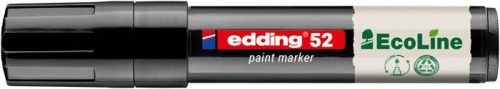 Lakkmarker, 4-15 mm, EDDING 52, fekete (TED52FK)